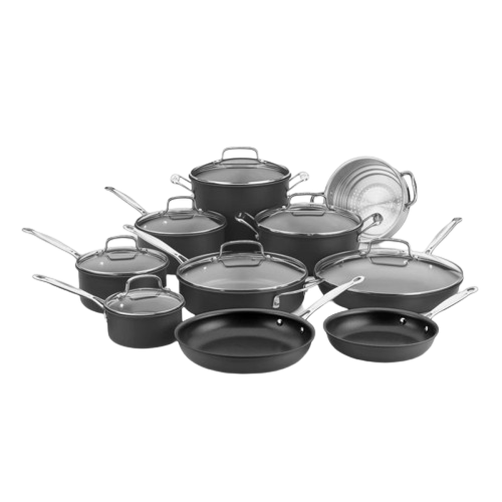 Chef's Classic Nonstick Hard Anodized 17 Piece Chef's Classic Nonstick Hard Anodized Set