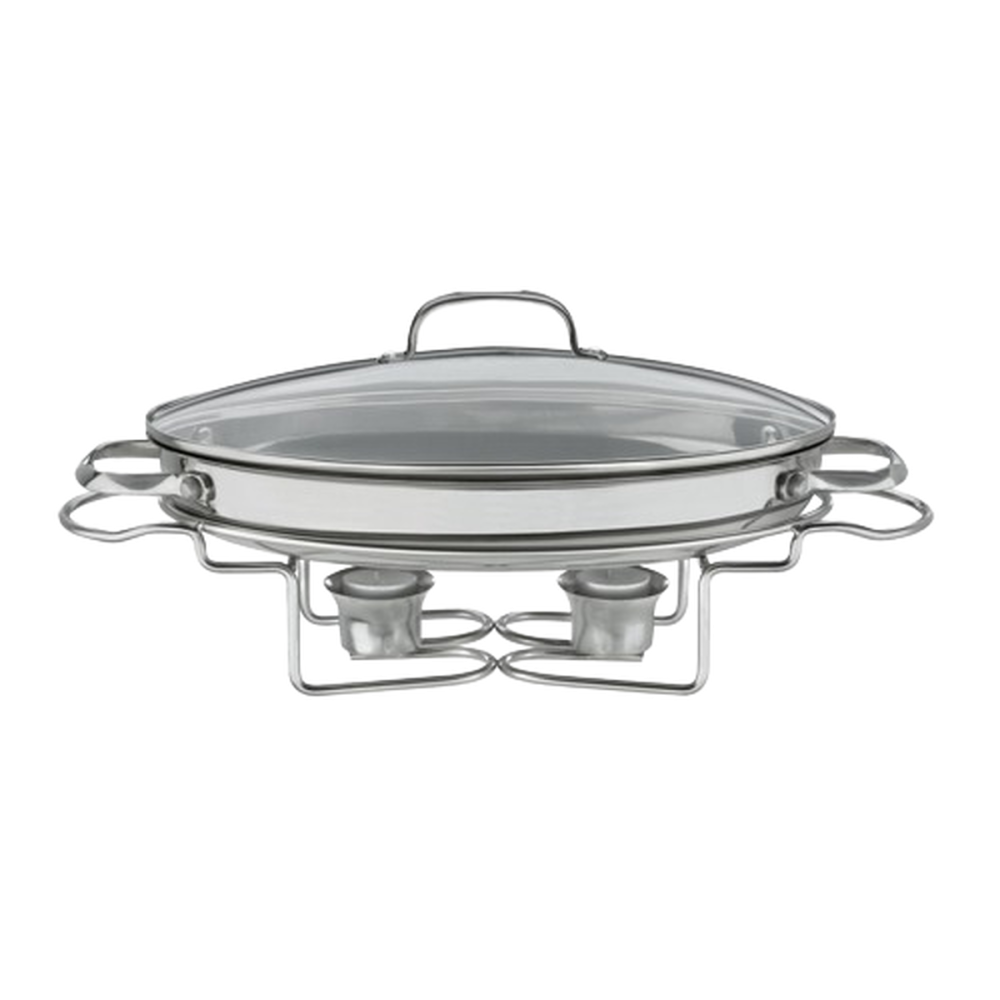 Classic Entertaining Collection 13.5" Oval Buffet Server