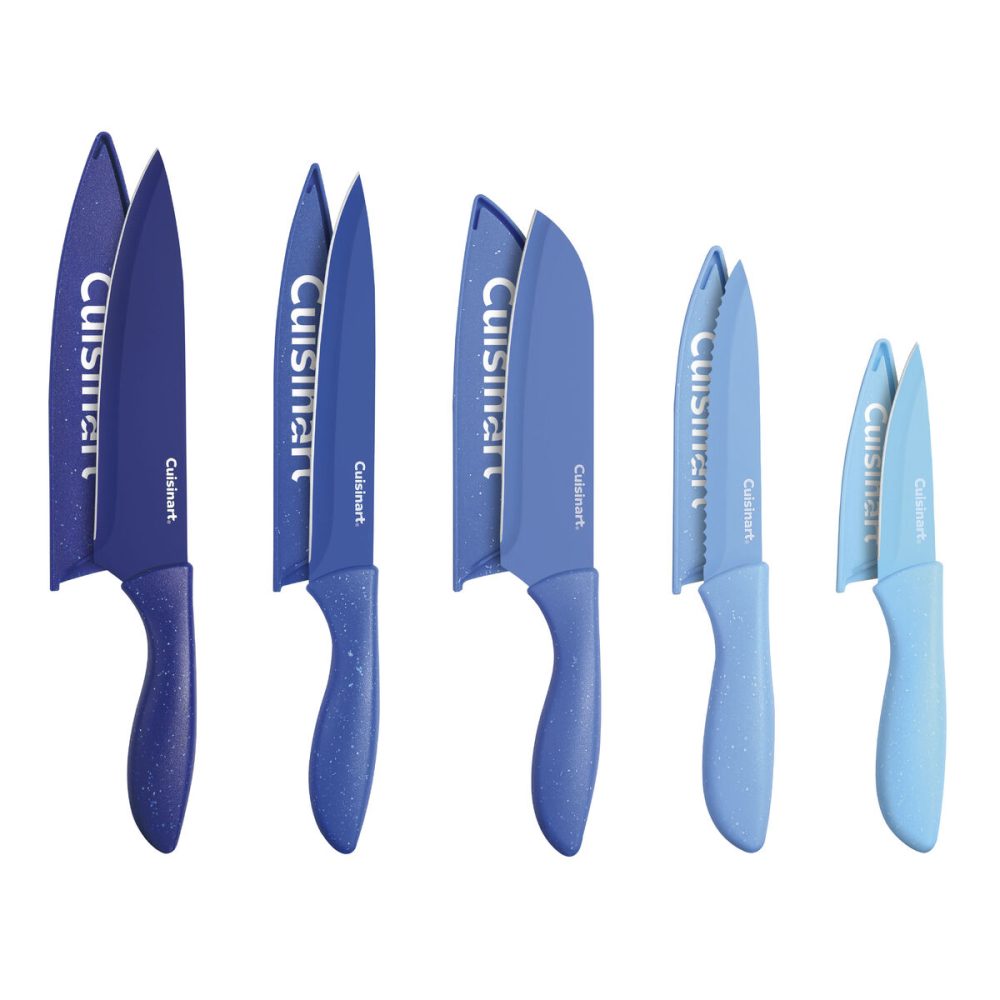 10-Pc Ceramic Coated Oceanware Knife Set