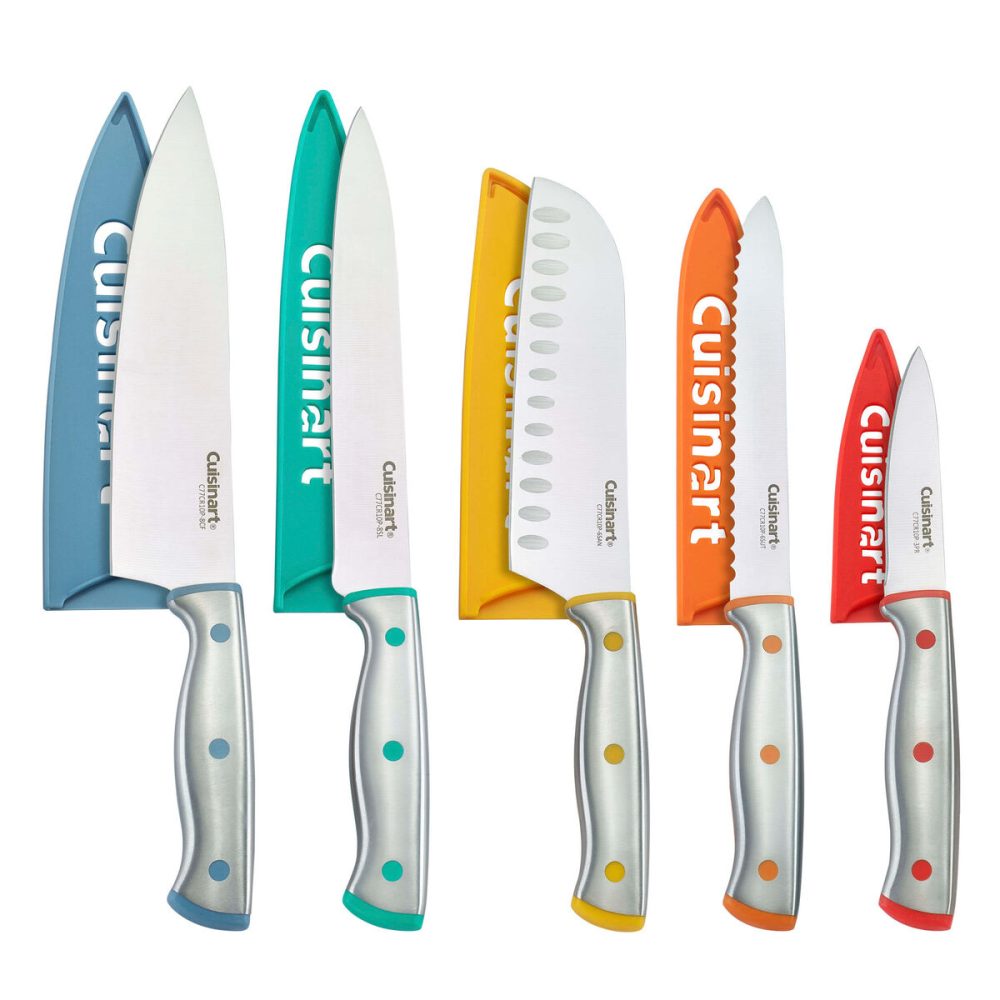 10pc Cuisinart ColorCore Knife Set