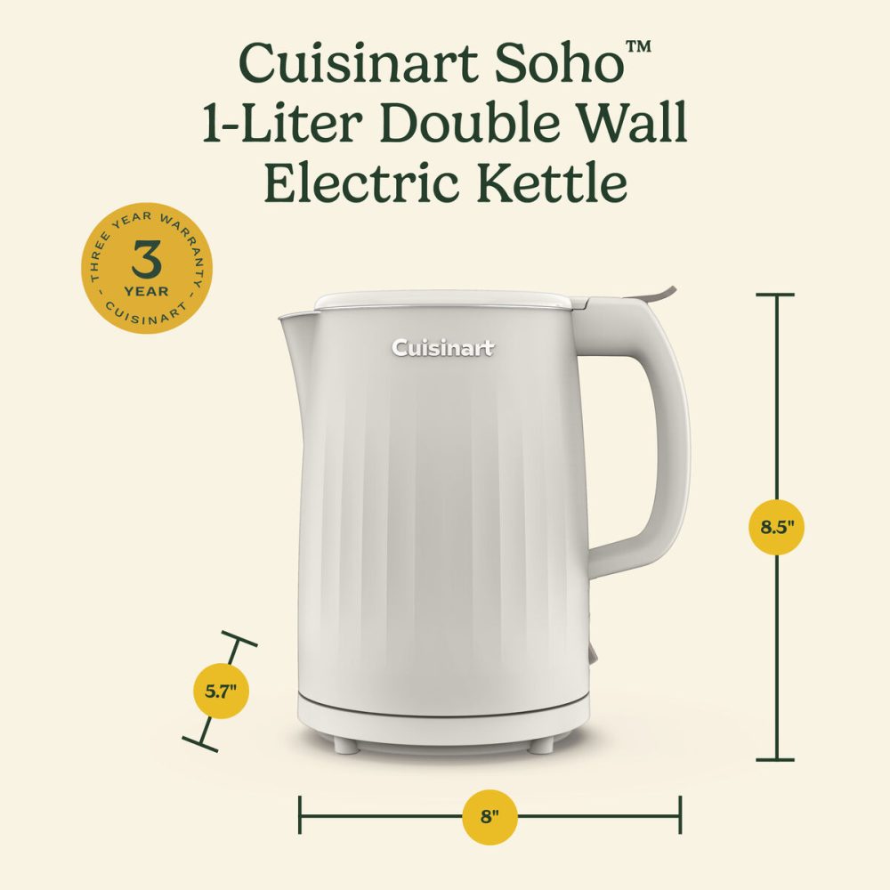 Soho™ 1-Liter Double-Wall Electric Kettle - Image 12